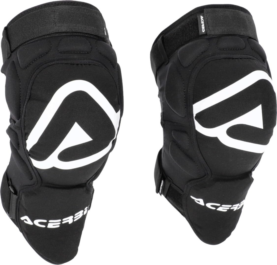 Acerbis Soft Protezioni per le ginocchia, nero, unica taglia