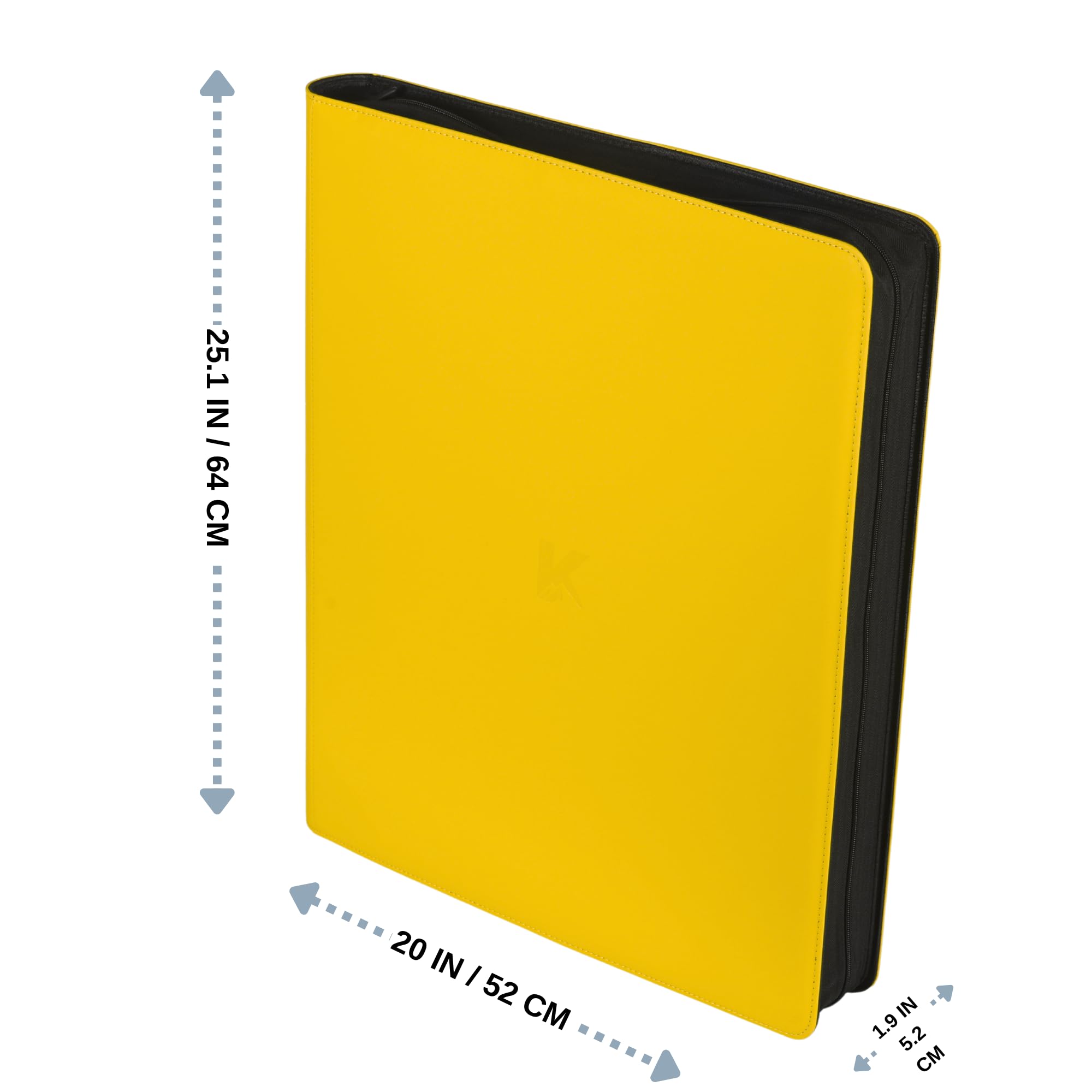 Raccoglitore Jumbo con caricatore dall'alto, contiene oltre 1000 | 25 raccoglitori con tasche per carte rigide da 7,6 x 10,2 cm, per baseball, calcio e altre carte sportive
