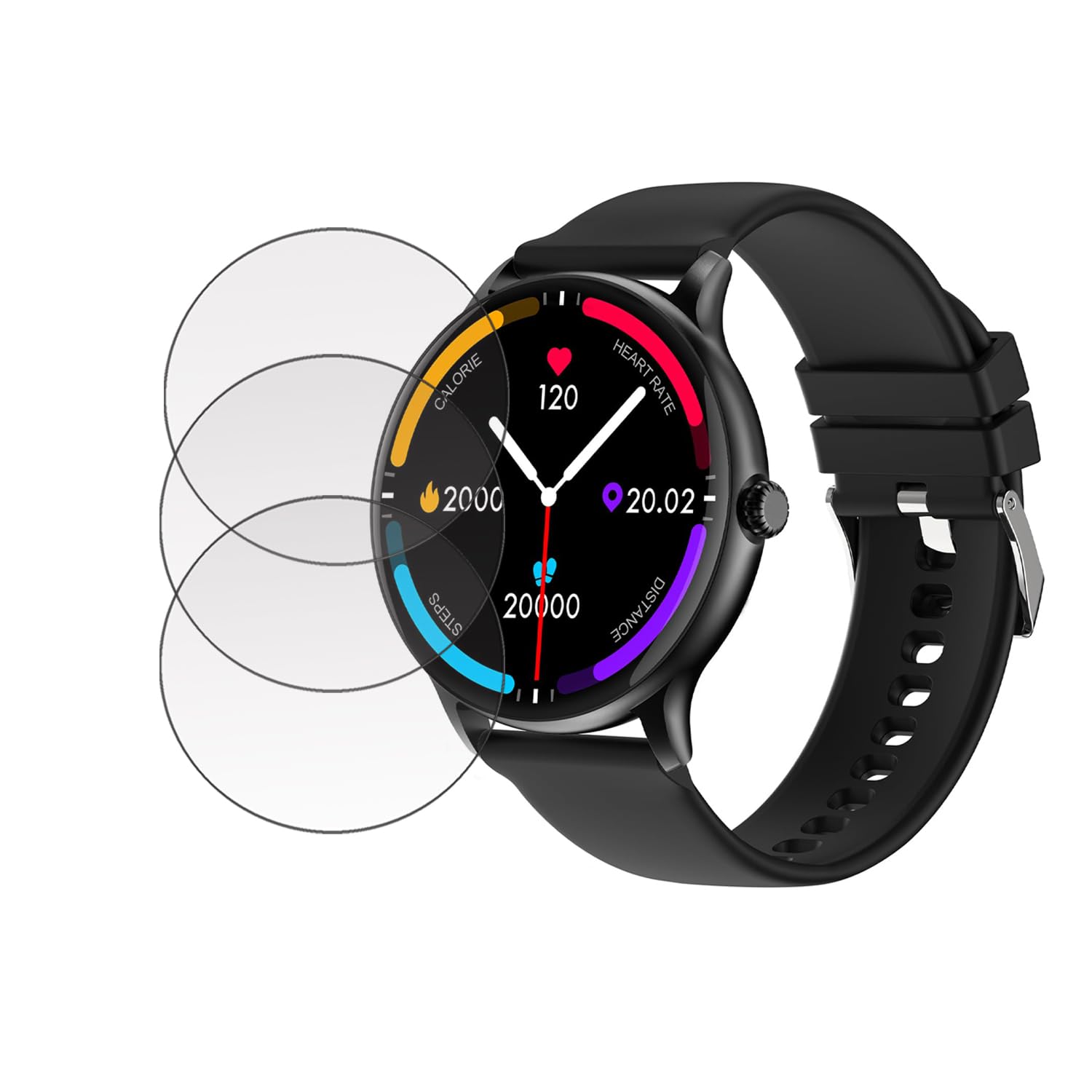 SAEMPIRE Fire Boltt Phoenix Pro Smartwatch Screen Guard Protector For Fire Boltt Phoenix Pro 1.39 Smart Watch (Not A Tempered Glass) (Pack of 3 pc) (B0CN9MN7F4) Amazon Price History, Amazon Price Tracker