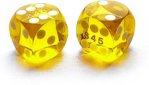 Miniatura 3 de Bescon Dice Dados de precisión pequeños profesionales de 0.500 in (12 pulgada) con número de serie aleatorio, mini dados de corte de precisión de