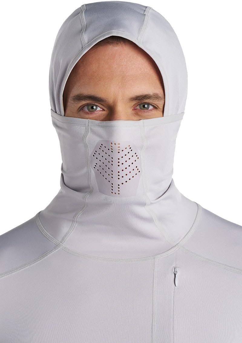 Coolibar Men's Fishing Hoodie - UPF 50+ Sun Protection - Andros