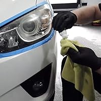 Vista 5 de Turtle Wax 53435 Speed Headlight Lens Restorer Kit con toallitas de protección acrílica de cerámica, 2 onzas líquidas