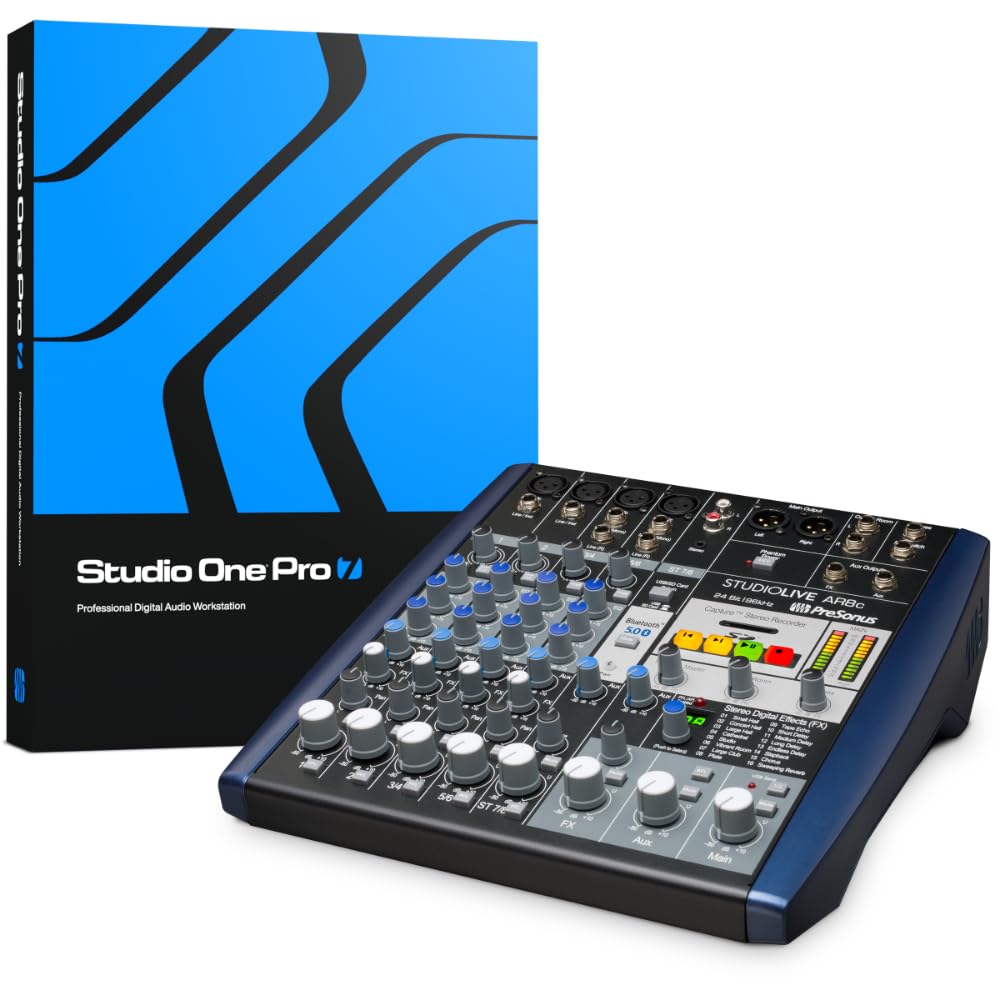 PreSonus StudioLive AR8c 8-Channel USB-C Hybrid Digital