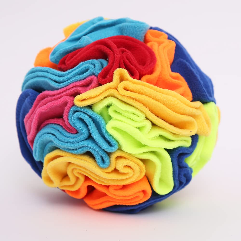 Snuffle Ball - Snuffle Ball for Small Dogs Interactive Dog Toys to Keep Them Busy Puppy Dog Puzzle