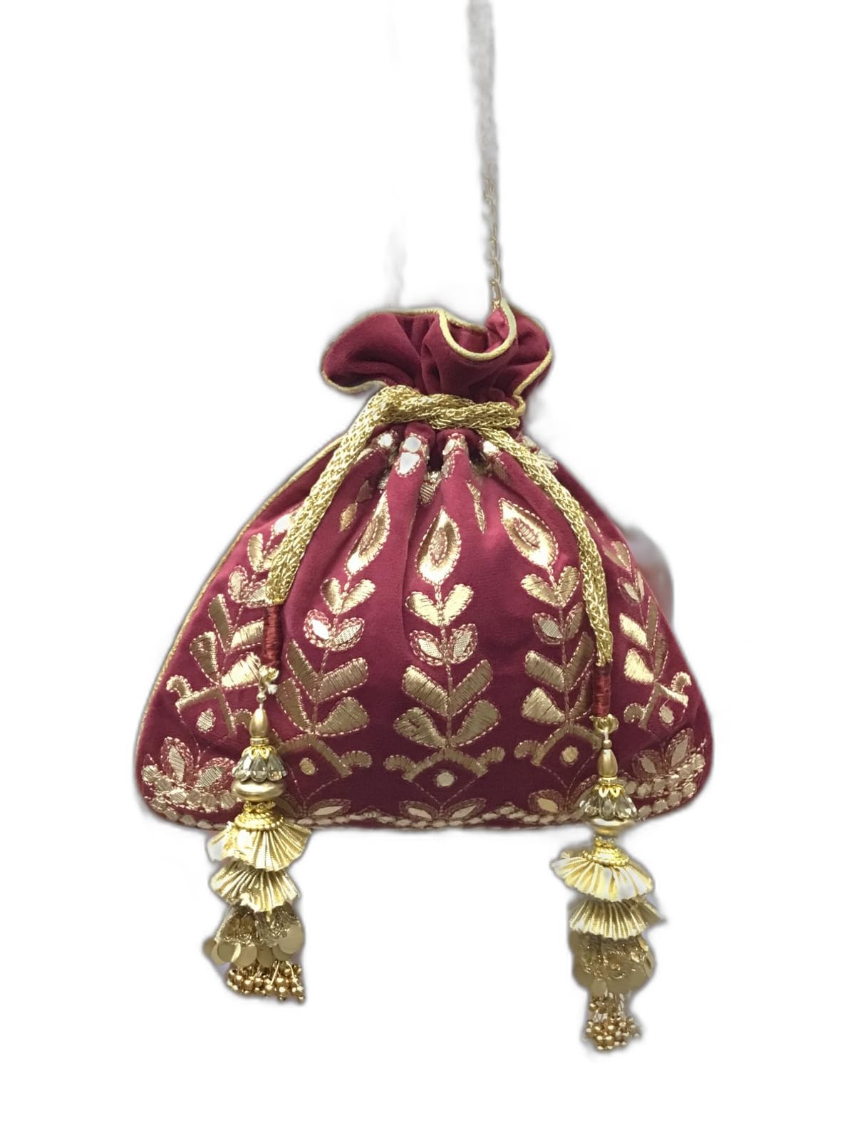 adorn haus Zarminah Goldleaf Potli-picture-52