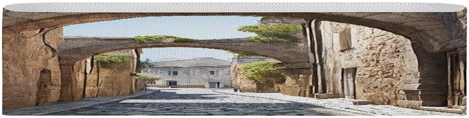 Non-Slip High Resistance Yoga Bands for Stretching, Extra Wide Exercise Bands for Women/Men, Italian Street Yoga Straps, Physical Therapy Stretch Straps for Home Gym, Pilates & Rehab