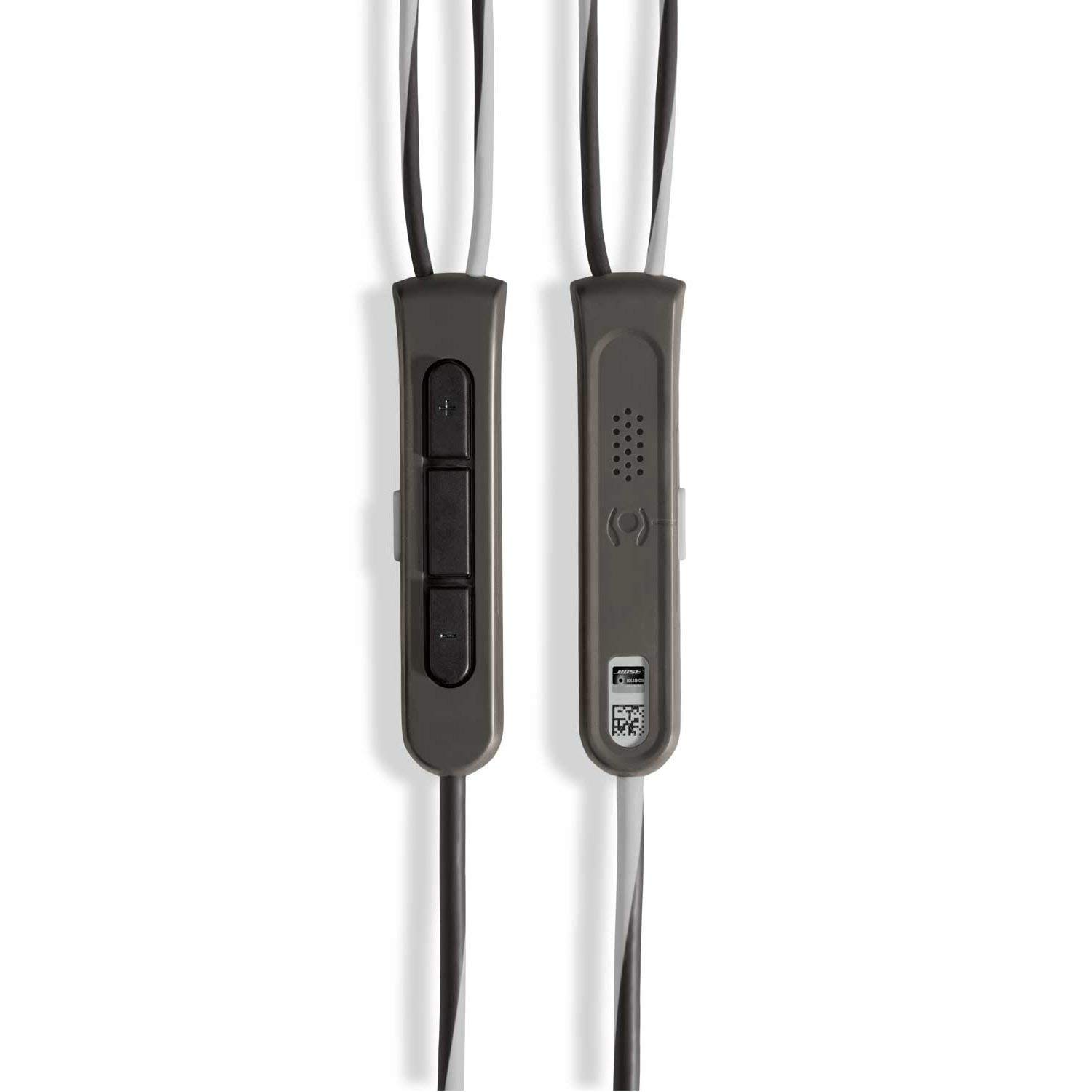 Bose QuietComfort 20i Acoustic Noise Cancelling Headphones, Black/White (Renewed)