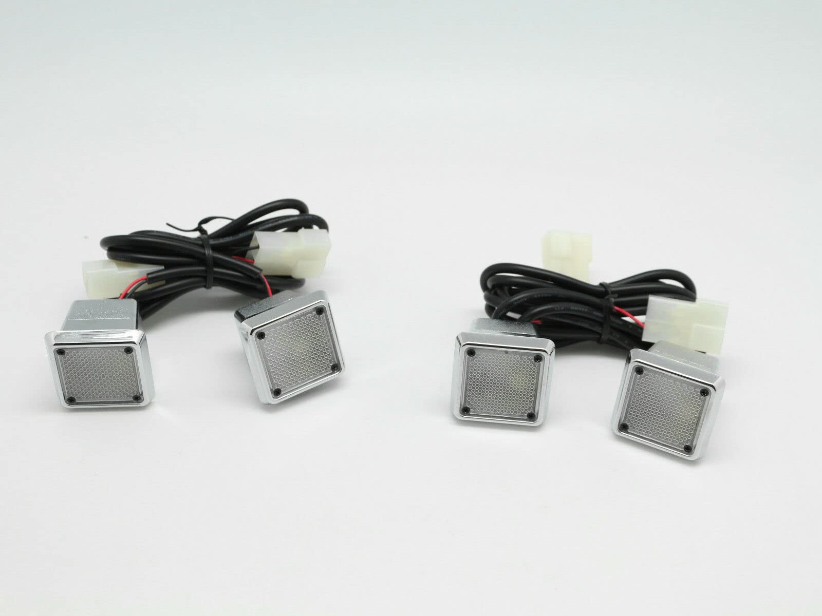 (4 White Welcome Door Courtesy Light compatible with 1986-2016 W463 G Class