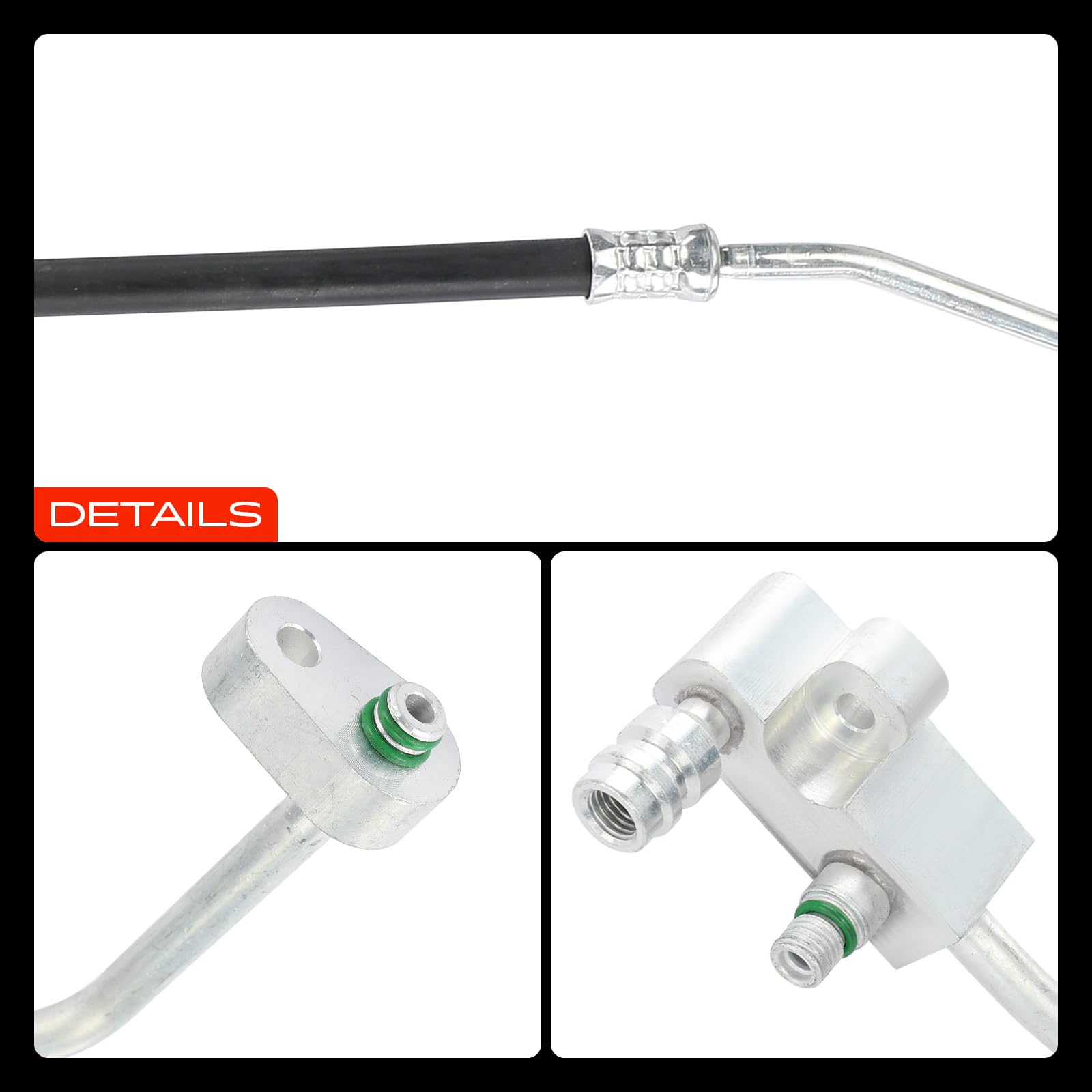 Frankberg Tubería de alta/baja presión aire acondicionado | Compatible con: Caja de puente, Autobús Jumper, Ducato Van 250, Plataforma/chasis Boxer, Plataforma/chasis Jumper, bóxer