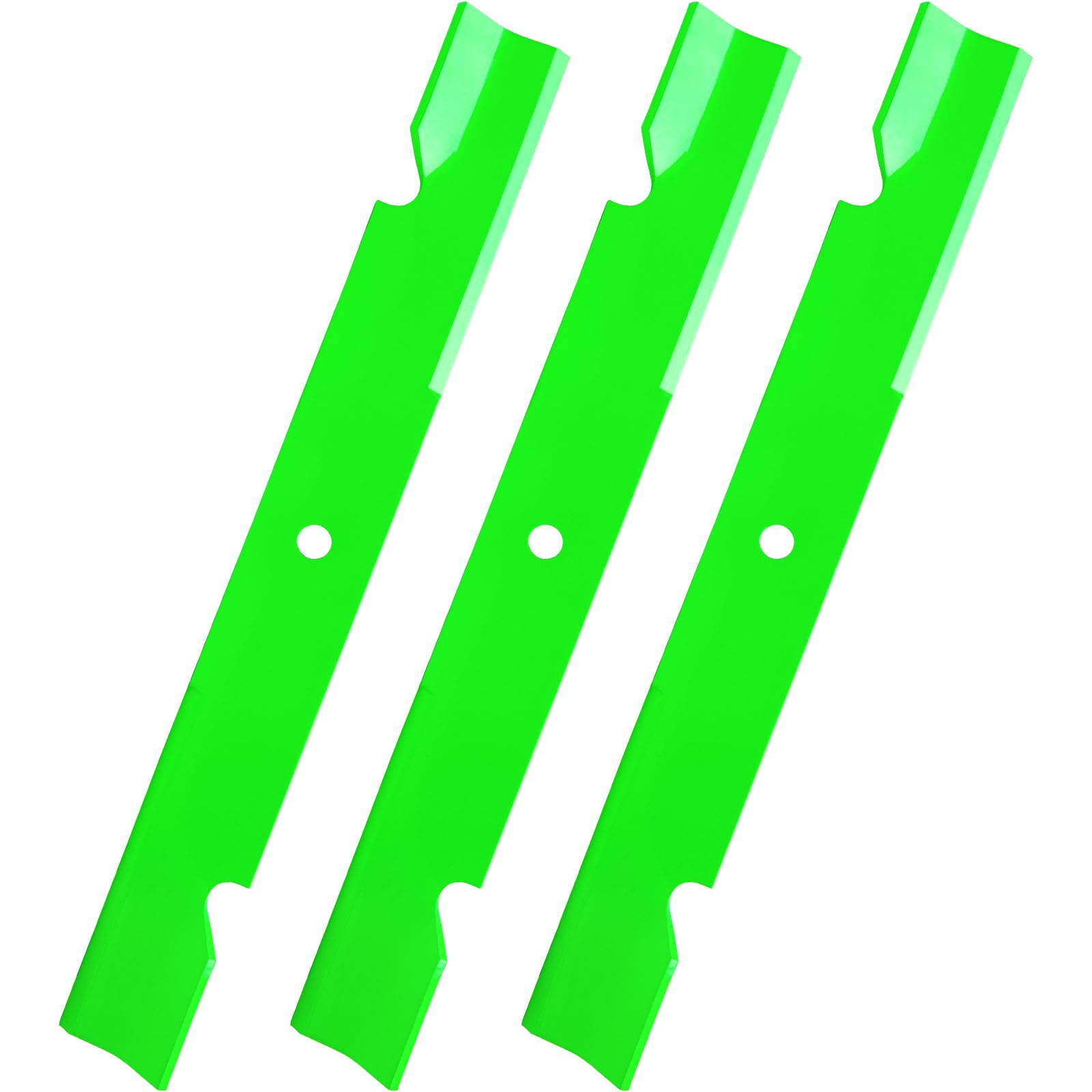 Cuchillas de cortacésped 5101755S compatibles con Ferris B ad Boy S Cag, etc. Cubierta de 61 pulgadas, reemplaza cuchillas 5101755, 5020842S, 15208425S, 48111, 481708, paquete de 3