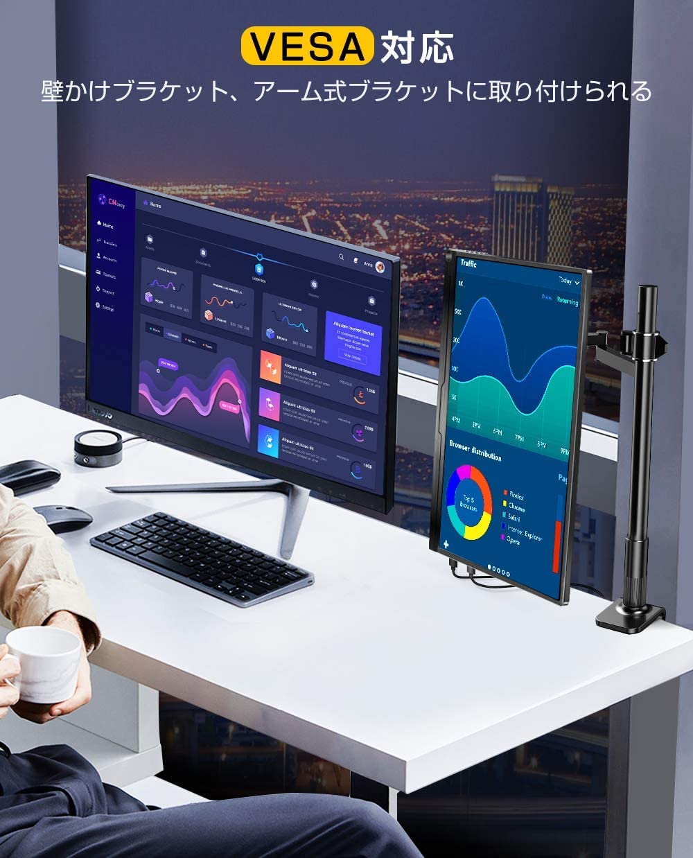 Amazon.co.jp: モバイルモニター EVICIV 15.6インチ モバイル