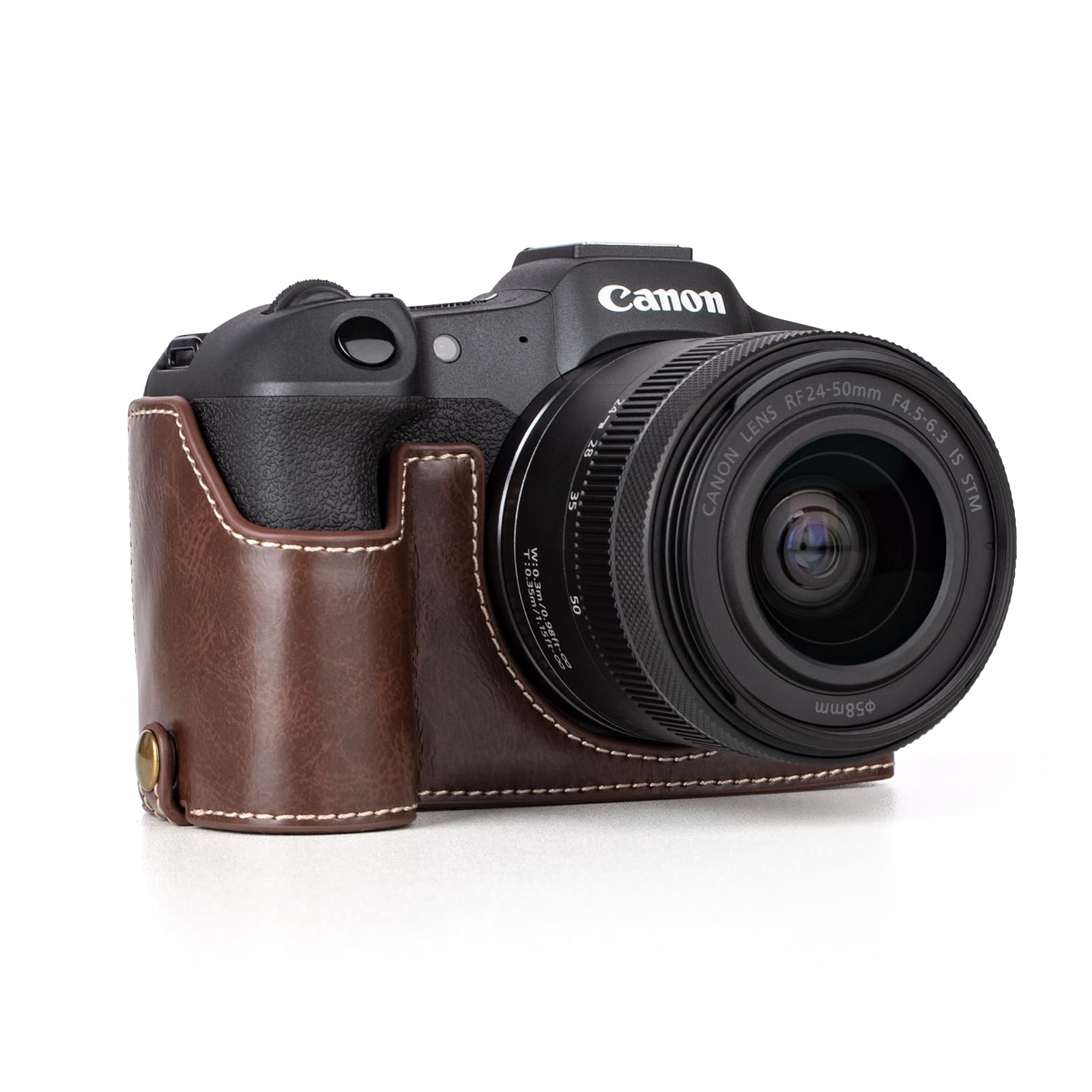 専用兼八720ミリ5ケース Amazon.com : Rieibi EOS R8 Case - Quality PU Leather Half
