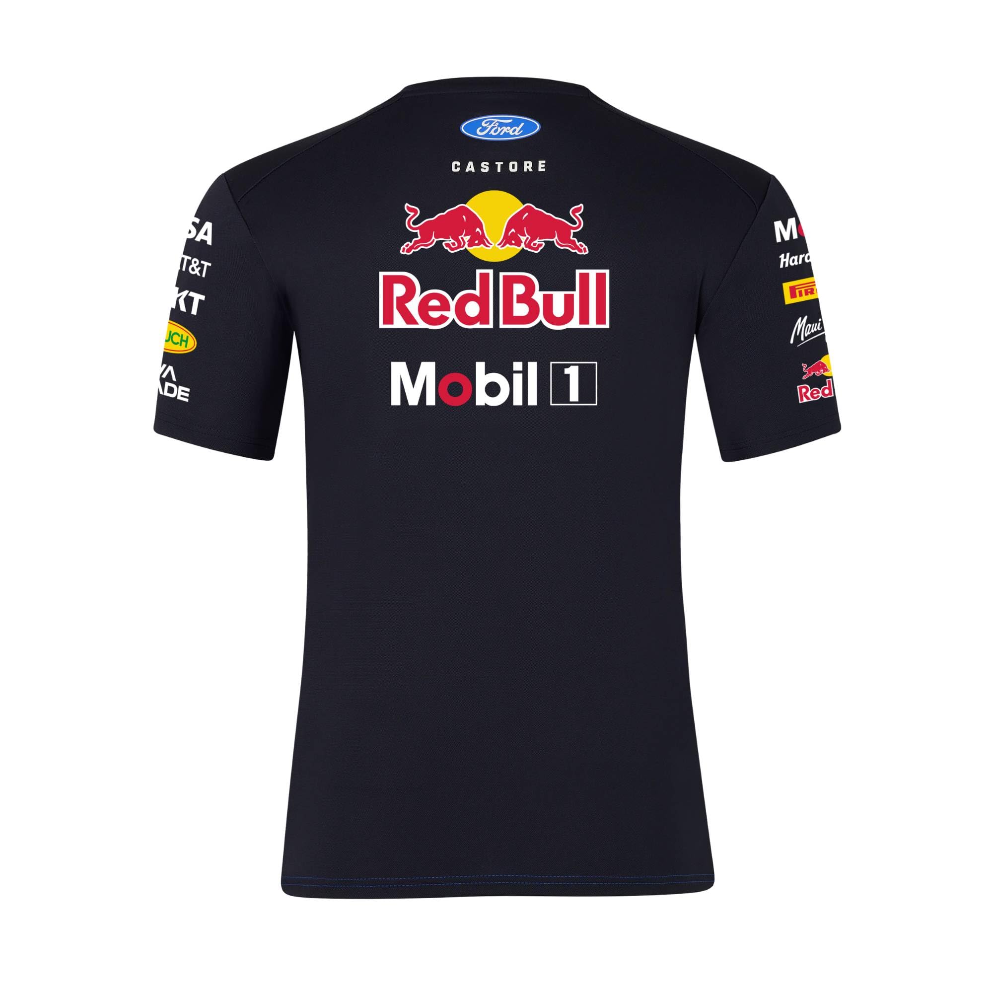 Red Bull ENERGY WEAR Oracle RB Racing Replica T-Shirt Blau | Offizieller Formel 1 Fanartikel - 100% Polyester