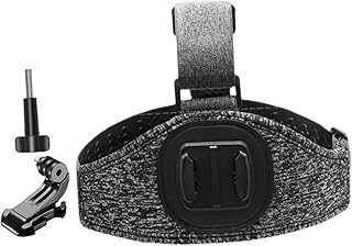 INOOMP 1 Conjunto De Faixa De Cabeça Para Câmera De Ação Suporte Para Câmera Suporte Para Câmera Suporte Para Câmera Esportiva Suporte Para Câmera De Ação Acessórios Para Fone De
