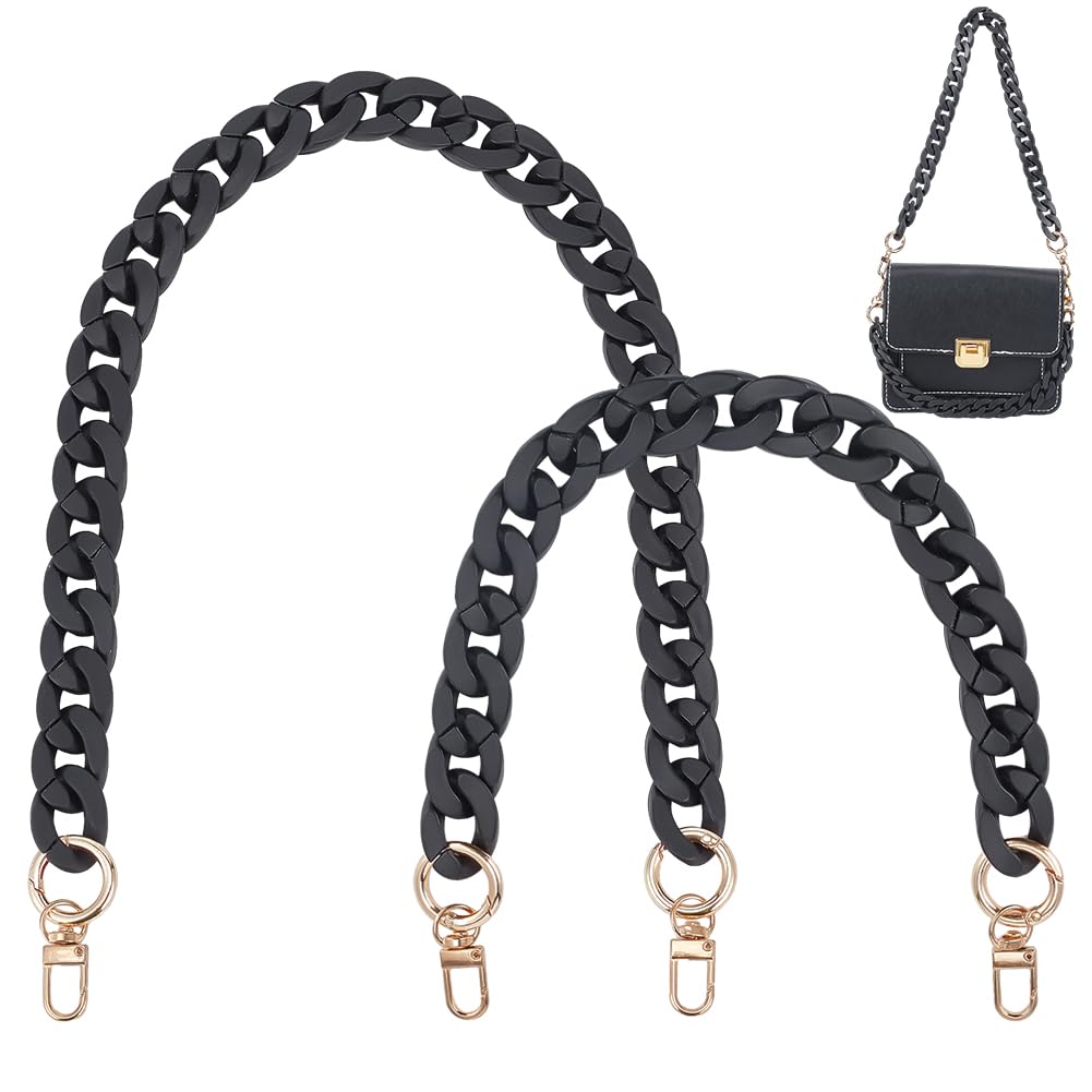 Manici Per Borsa In Resina Acrilica WADORN - 2 Pezzi, 30 Cm, Color Beige - Accessori Di Ricambio Fai Da Te