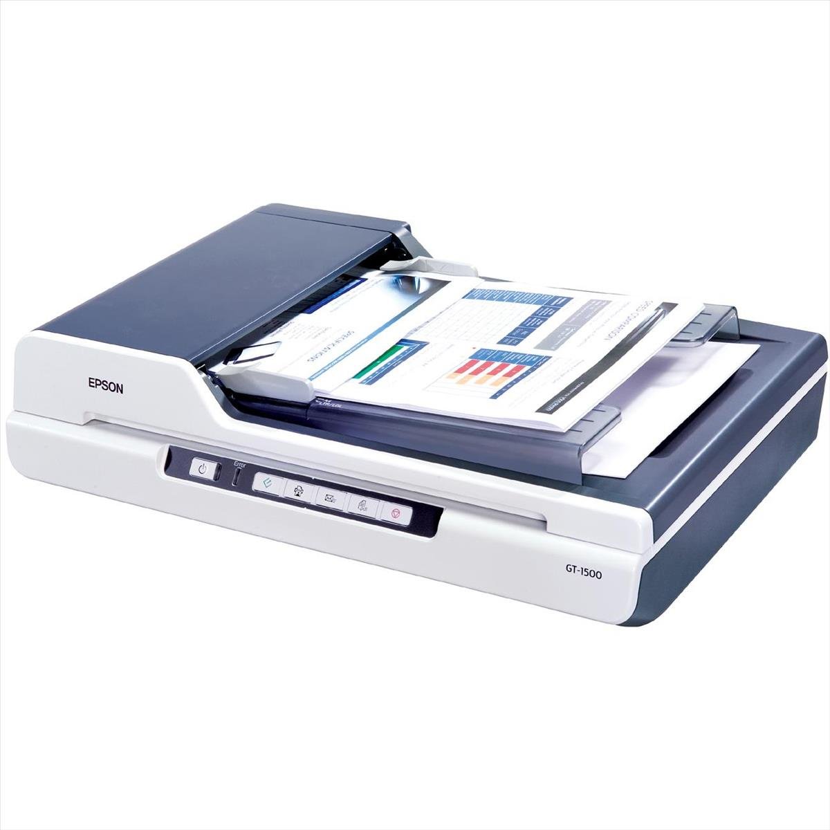 Epson GT-1500 - Escáner (297 x 432 mm, Bandeja, CCD, SCSI-2, SCSI USB, Pentium +)