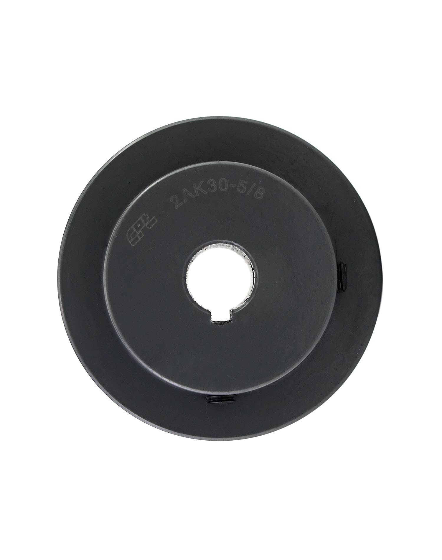 QWORK 2AK3058 Double Groove Pulley/Sheave, 3.05"OD 5/8" Bore, AK Fixed Bore Pulley, for A, 3L & 4L (A & AX) V-Belts, Cast Iron — Amazon image 2