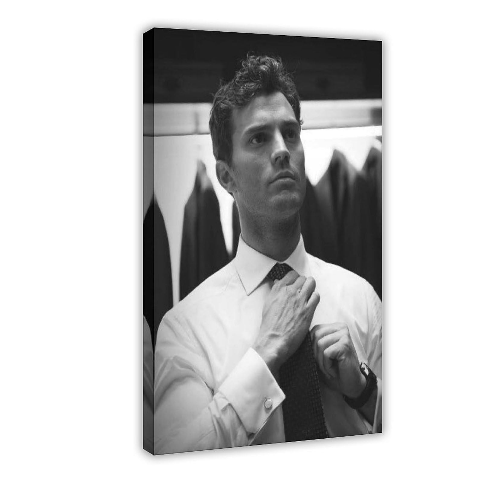 Phthdb Frame-Style Actor Jamie Dornan Poster Canvas Poster Office Decor Gift