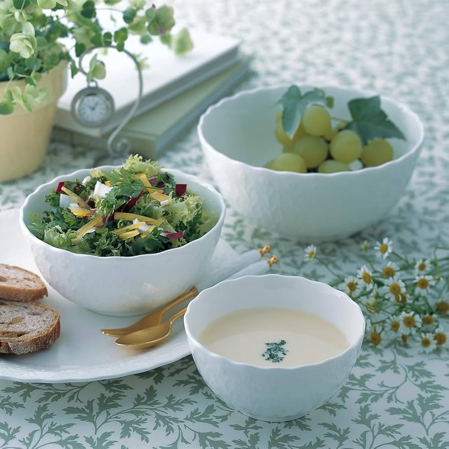 ホワイト食器セット（皿・ボウル） Amazon.co.jp: NARUMI(ナルミ) ボウル 皿 セット シルキー