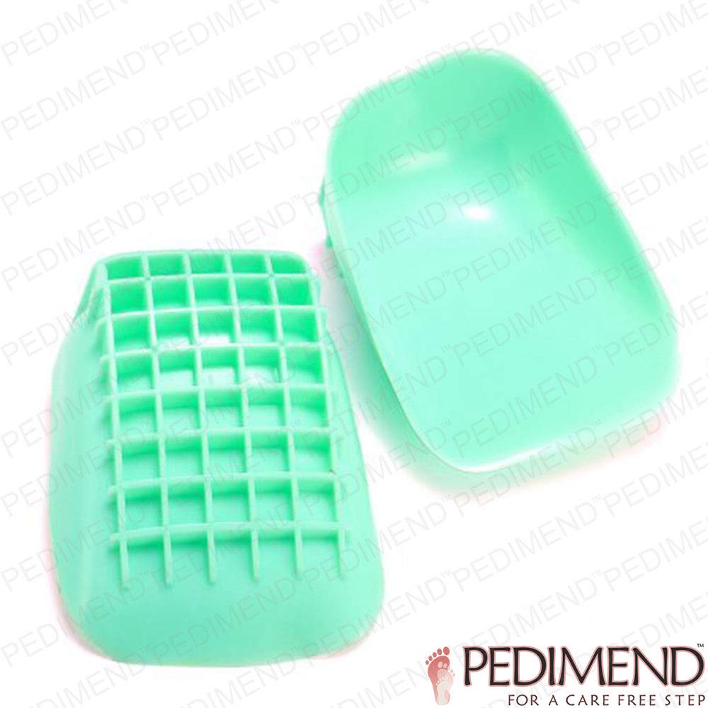 Pedimendtm doppio strato ammortizzante tallone | tallone per tallone | battitacco grande per fascite plantare | ridurre dolore al tallone | alleviare la fascite plantare e di Achille, | unisex | Foot