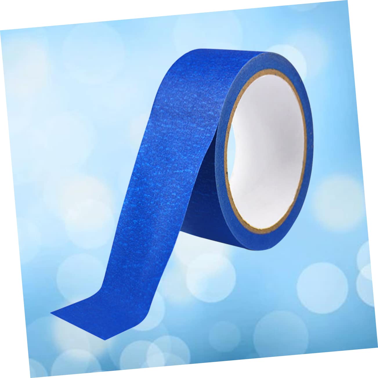 DOITOOL Gummed Paper Tape Blue Tape Blue Painters Tape paniters Tape Adhesive Tape Multipurpose neon Lights 3D