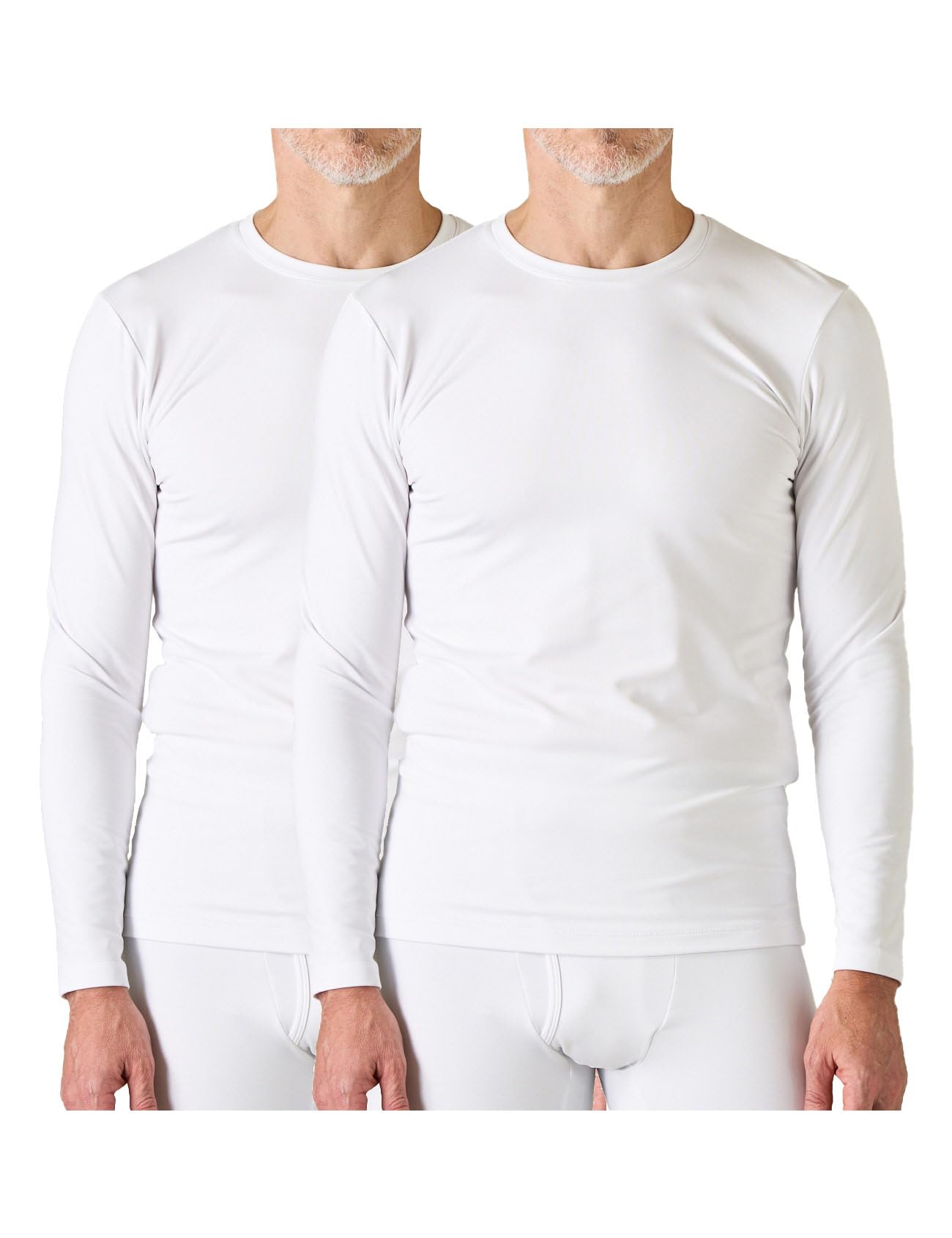 LAPASA Pacco da 2 o 1 Maglia Termica Peso Uomo Maniche Lunghe Canottiera Strato Base - Invernale Sport Allaperto Escursionismo Sci Snowboard M09/M26/M55