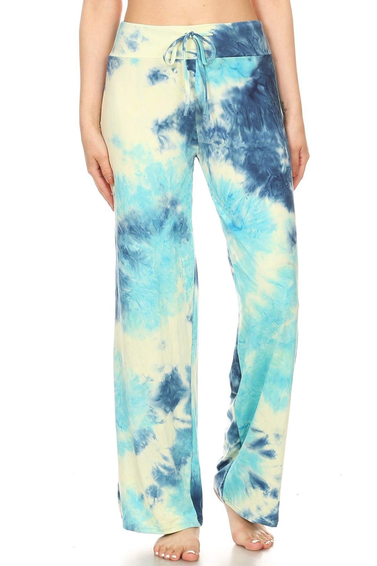 Leggings Depot Women's Popular Comfortable Casual Solid and Print Pajama Lounge Pants BAT3TD