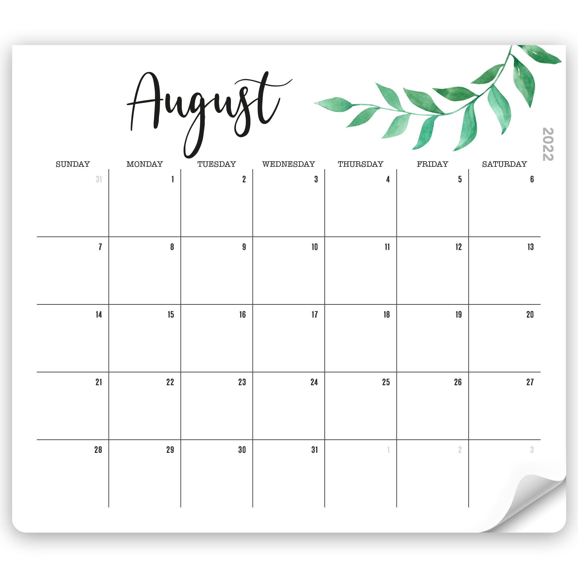 Buy Beautiful Fridge Calendar Runs from July 2022 Until