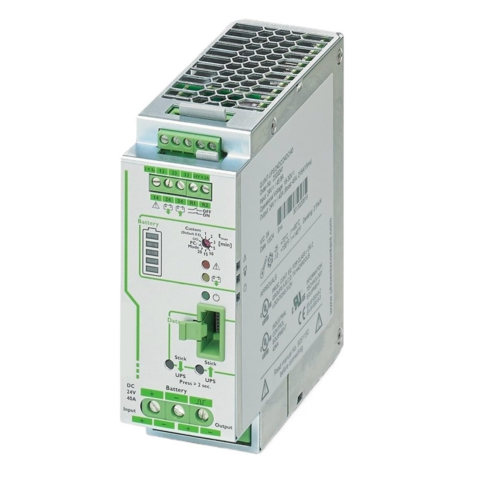 KSZHZYMGX Power Supply 2320241 QUINT-UPS/24DC/24DC/40 24V DC 24V DC/40A
