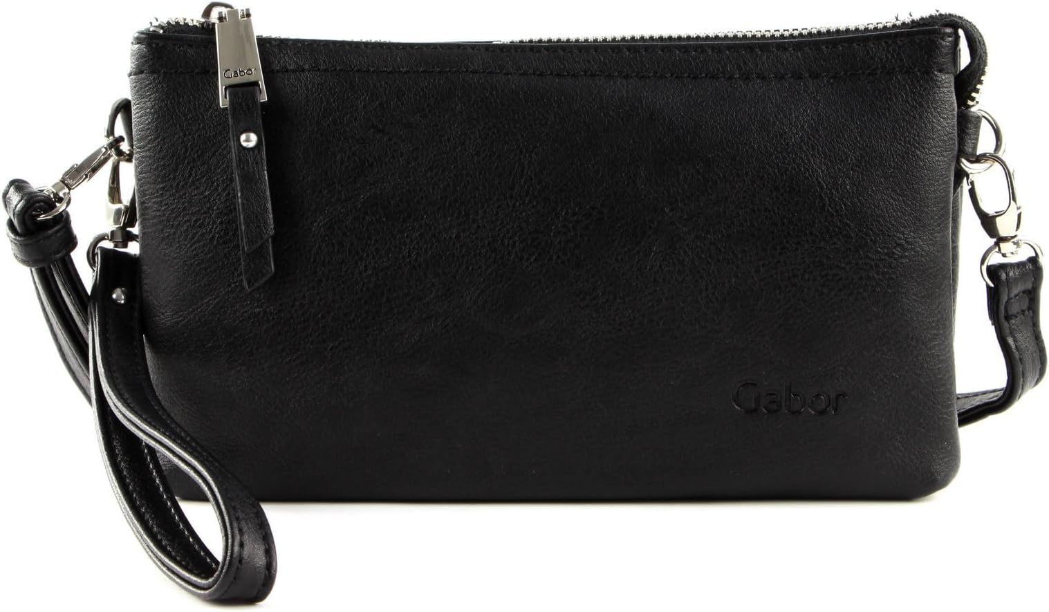 BACCINI Clutch Mit Schultergurt Aus Echtem Leder – Handtasche LORENA, Handgefertigt, Verstellbar, Vielseitig