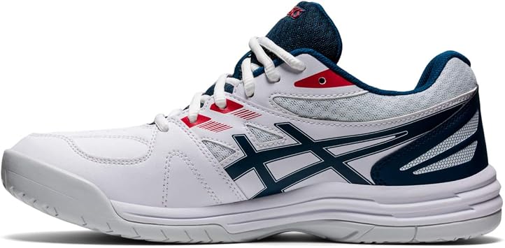 ASICS Court Slide 2 Blanco Azul 1041A194 102 : Amazon.es: Zapatos y  complementos