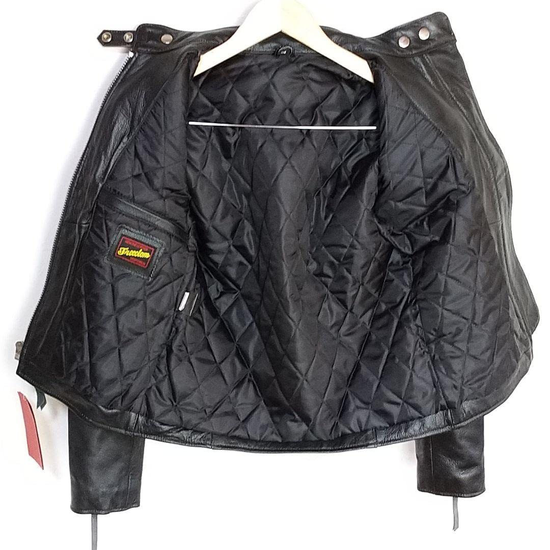 Amazon.co.jp: 品 Freedom フリーダム シングルライダース レザー