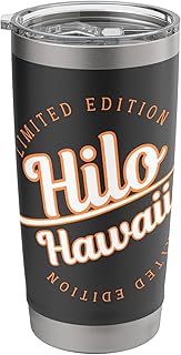 Retro Athletic Hilo HI Apparel Stainless Steel Insulated Tumbler