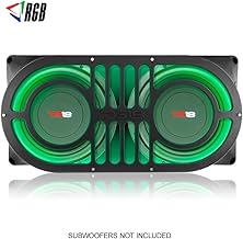 DS18 JBASS Jeep Wrangler JK, JKU & JL (2007-2019) Shalllow Subwoofer Unloaded 10