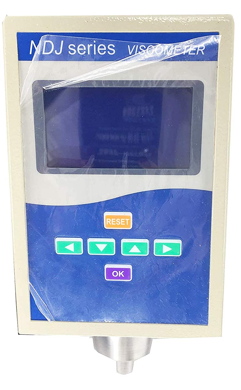 Viscosity Meter Tester Viscosimeter Rotational Viscometer with Accuracy 1 Blue Backlight LED Display