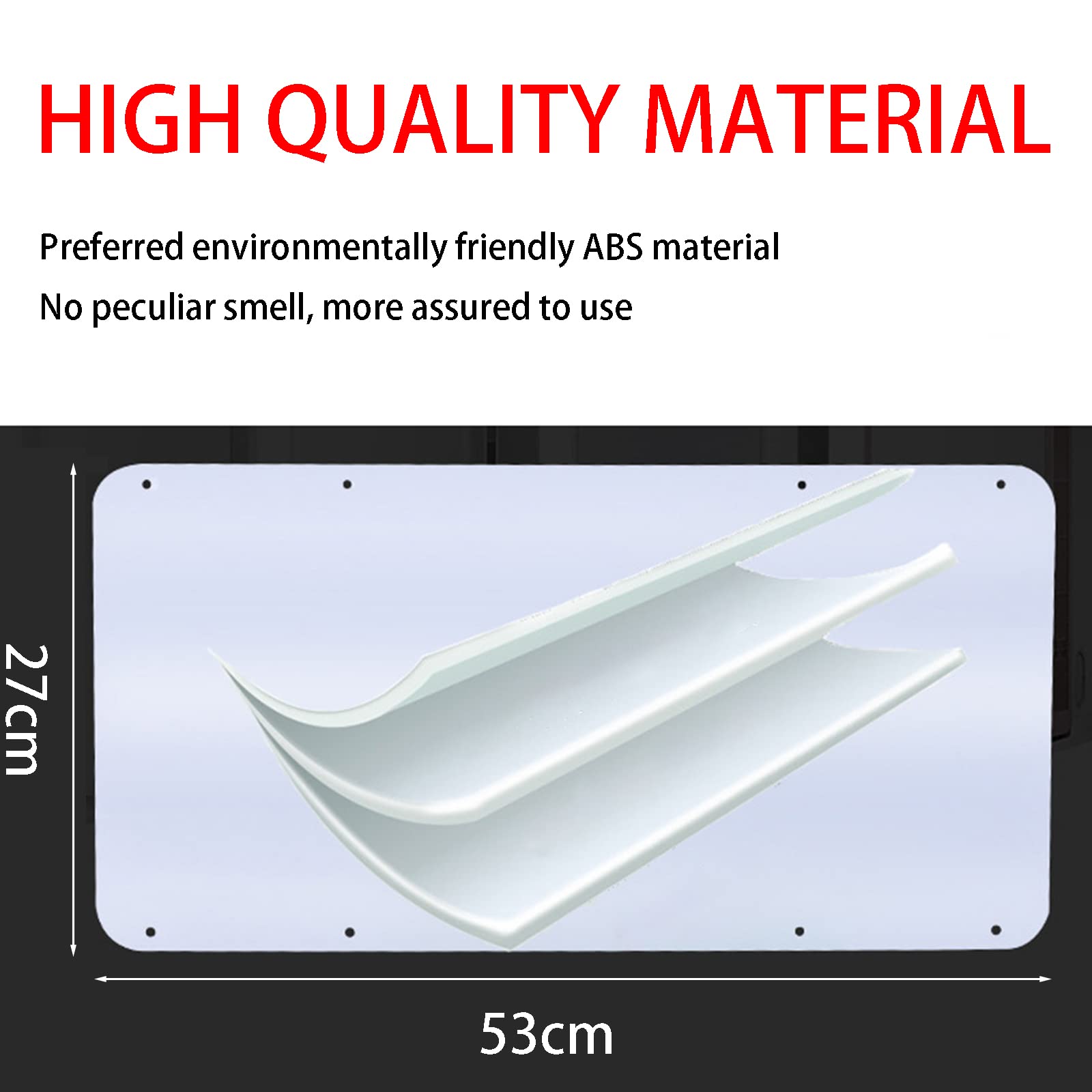 Deflector de aire, deflector de aire acondicionado para unidades de ventana, mejora la circulación de aire acondicionado y calefacción, disponible en invierno y verano.