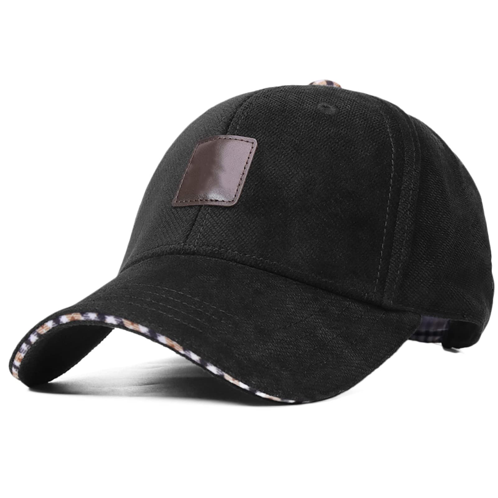 Berretto da Baseball Cappello da Sole Visiera da Sole Berretto da Golf Vintage Autunno Inverno Cappello Regolabile per Uomo Donna