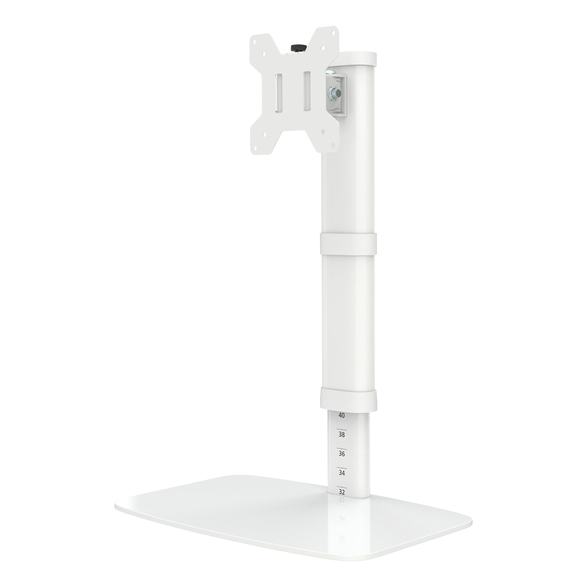 1home Freestanding Monitor Mount Counterbalance Single Arm Stand Mount for 17-27inch LCD/LED Screen