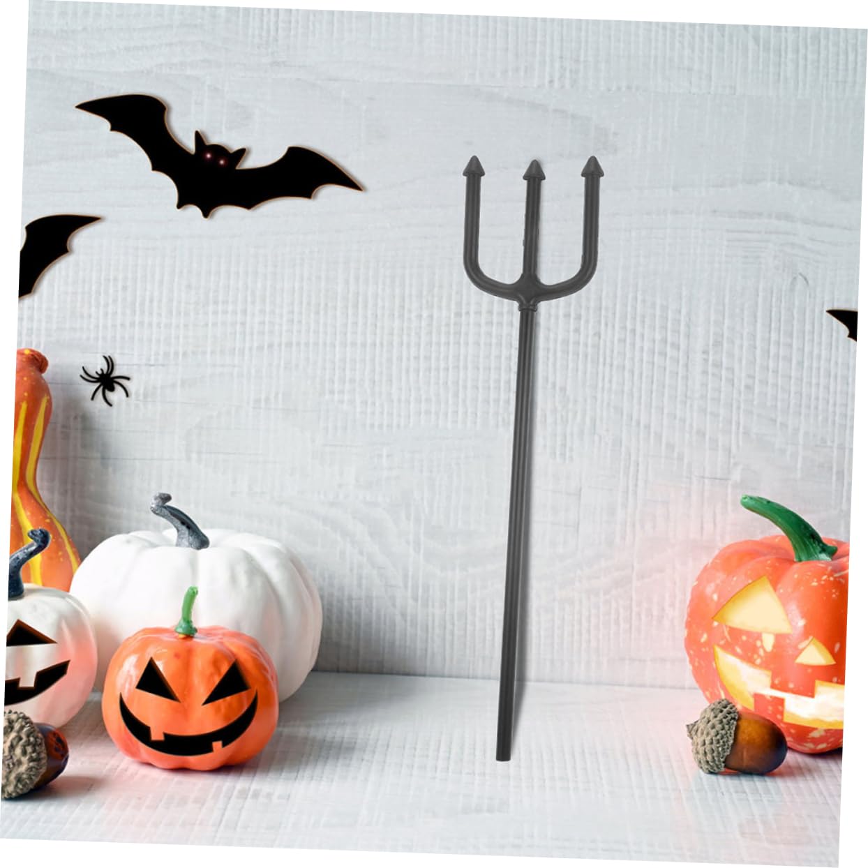 TOPBATHY 10 Pezzi Forchetta Del Diavolo Costume Da Forcone Da Diavolo Di Halloween Giocattolo Del Tridente Del Diavolo Forcone Demone Giocattolo Di Scena Del Tridente Di Halloween Abs