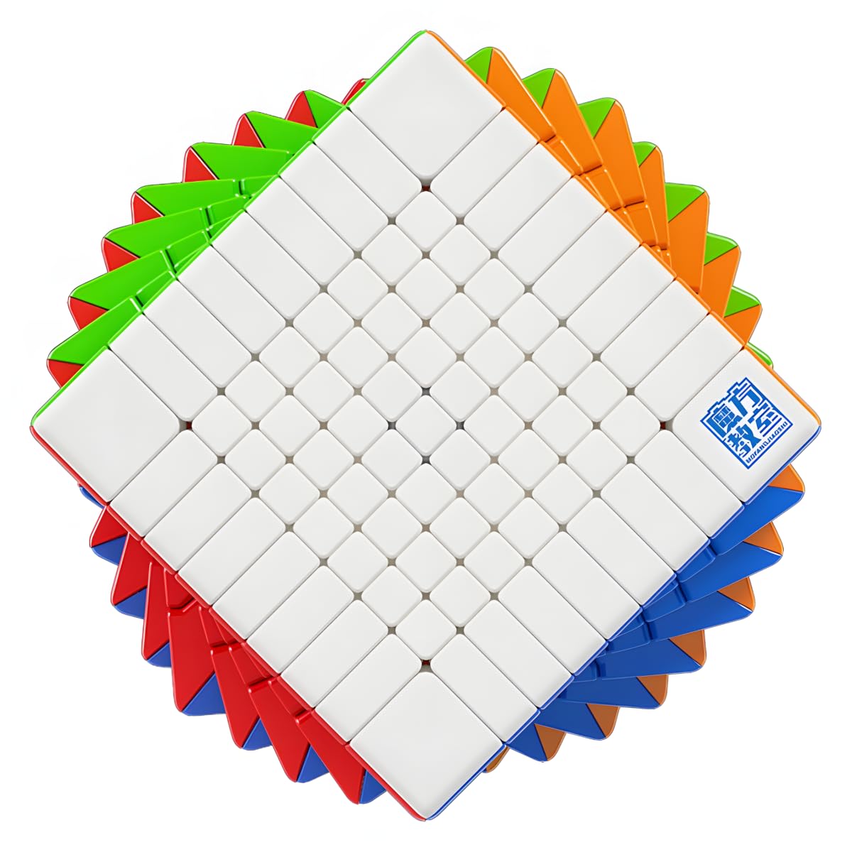 MoYu Meilong 9 x 9 V3, cubo magico, Moyu Speed-Puzzle, 9 x 9 cm, adesivo Meilong 9 x 9 x 9 V3, classe Magic Cubing, MF9 V3, giocattolo educativo (standard)