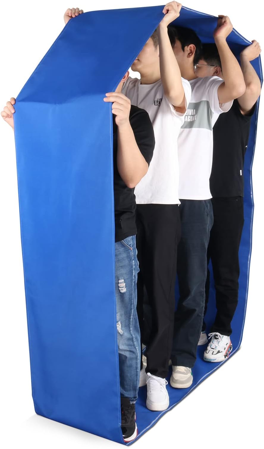 Teamwork Games for Adults, Run Mat Team Building Games for Work and Exercise, Fun Playing Run Mat Field Day Group Learning Activity for Kids and Teens Indoor Outdoor