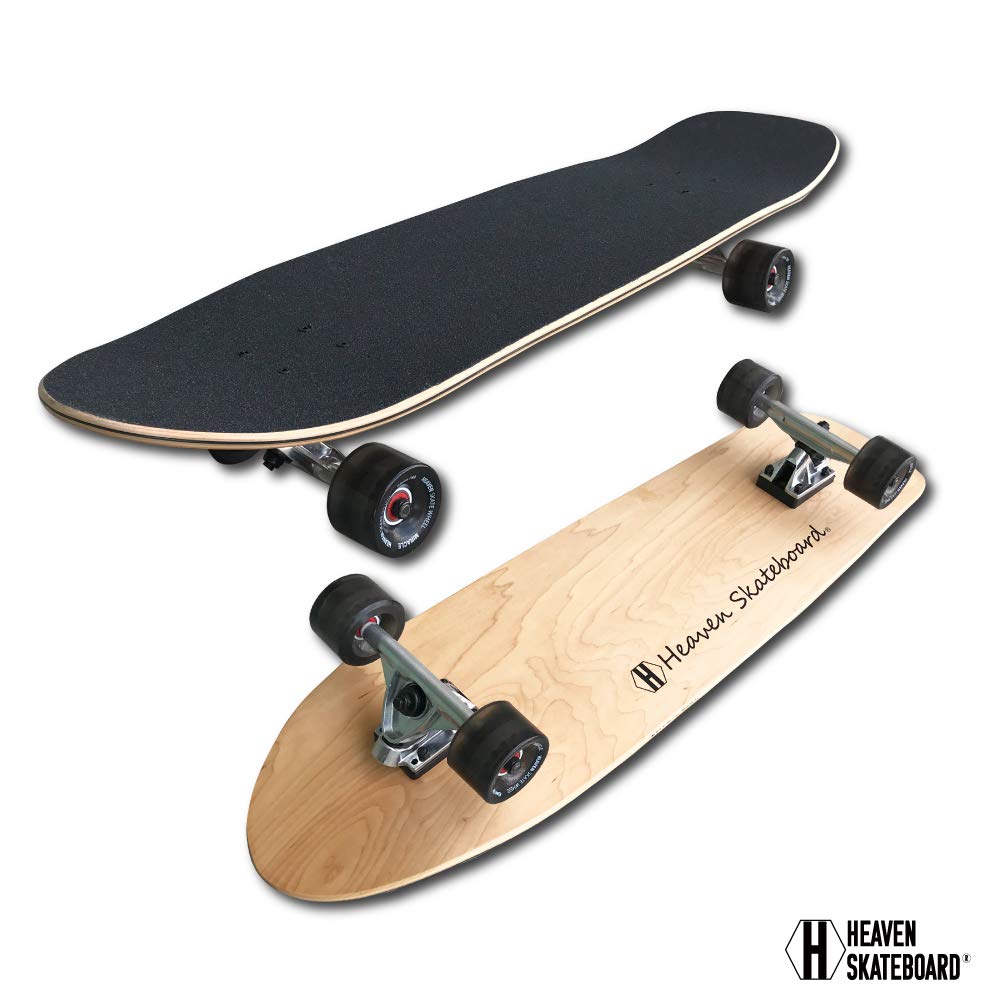 HEAVEN ヘブン ロングスケートボード SWAMIS35 35インチ Amazon | HEAVEN SKATEBOARD アウトレット品 HEAVEN SWAMIS 35