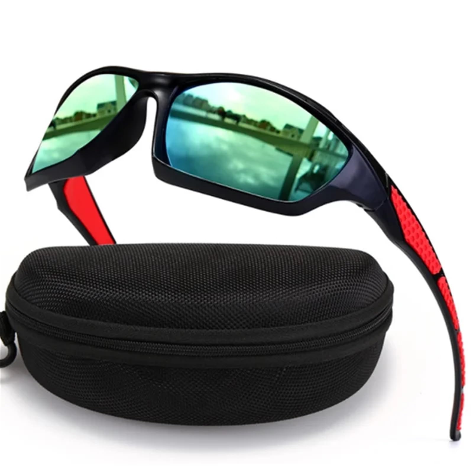 Men's And Women's Portable Thickened Sunglasses Glasses Case Pour Femmes et Hommes