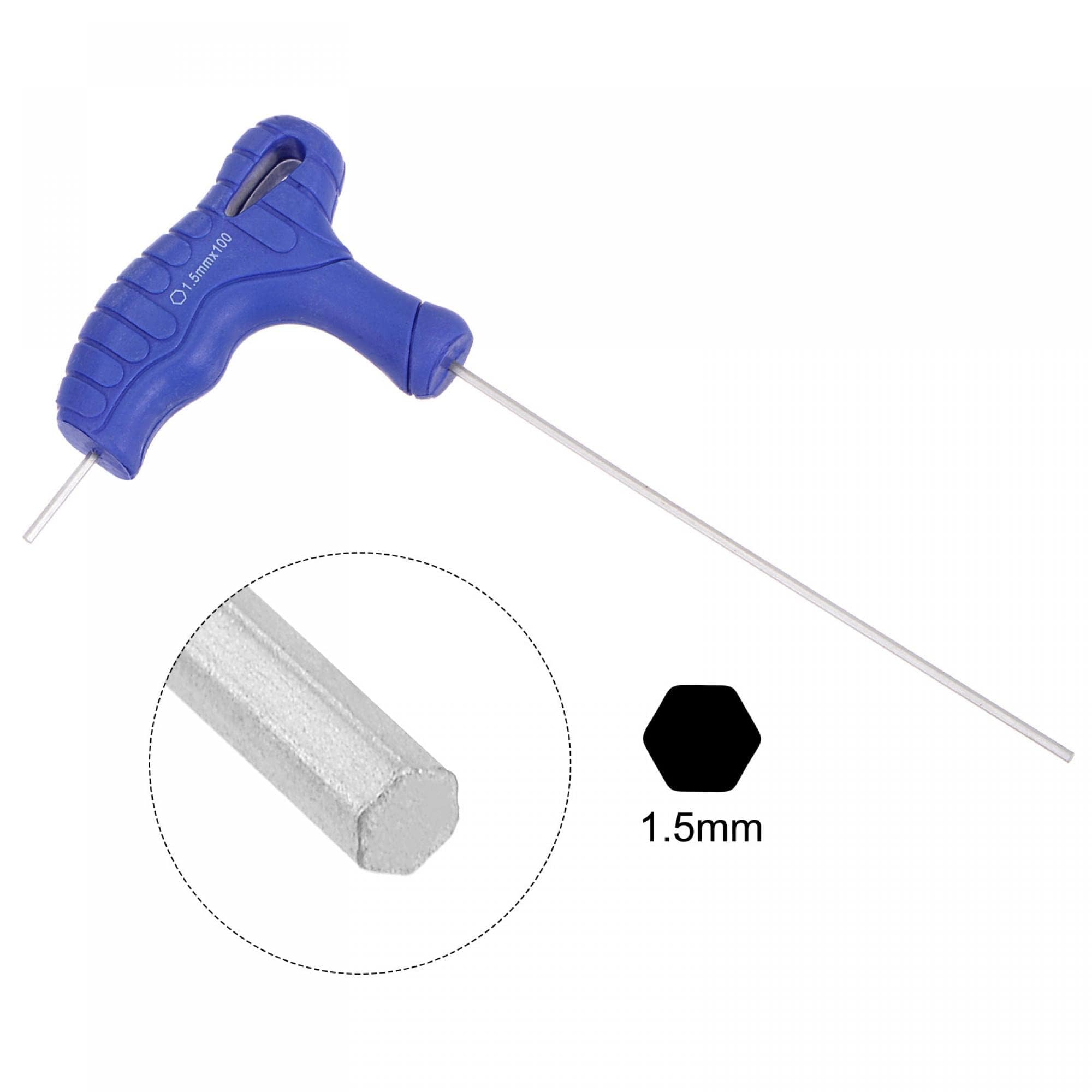 TOP-VIGOR 1Pcs 1.5mm Hex Key T-Handle - Image 3