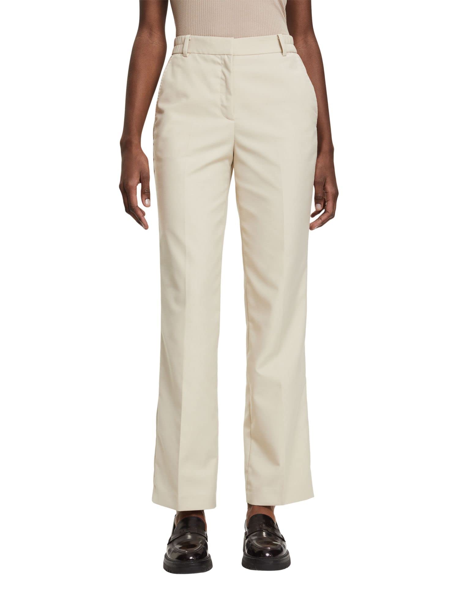 Esprit Women's 260/Light Taupe Trousers, 40W / 34L