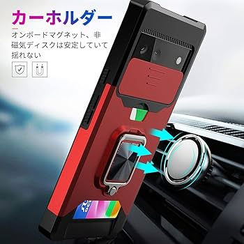 Amazon.co.jp: NKECXKJ Google Pixel 6a 用ケース + 强化 ガラス