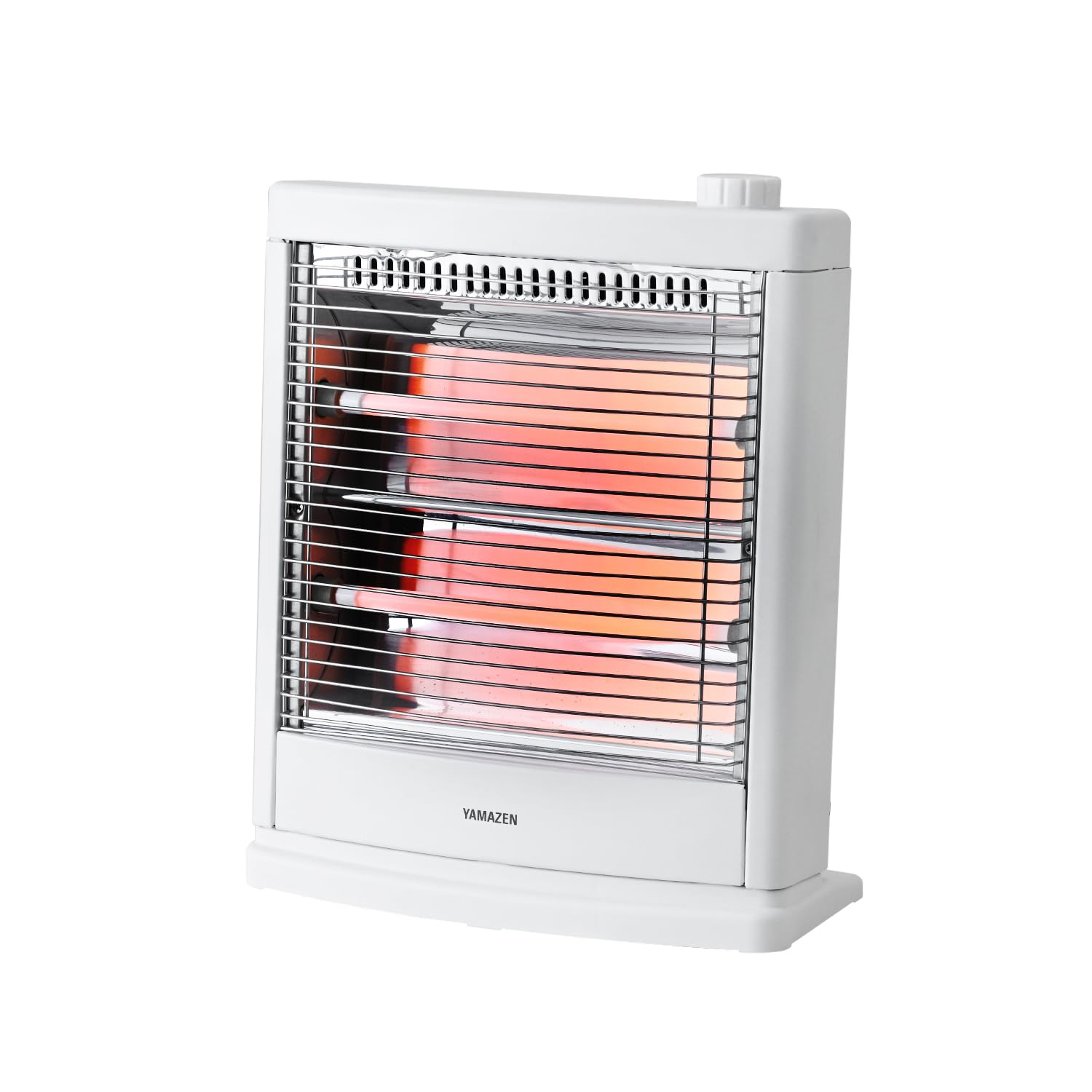 Amazon | [山善] 電気ストーブ ヒーター 小型 足元 転倒OFFスイッチ