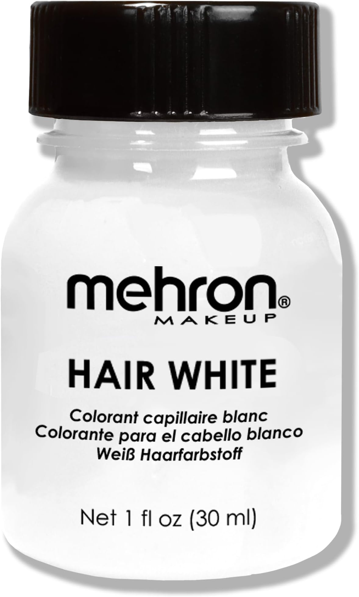 Makeup Hair White with Brush (1 oz)