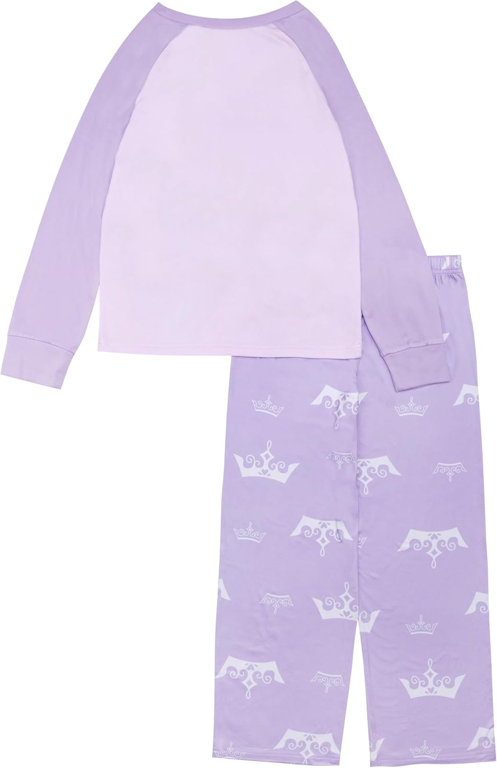 Disney girls 2-piece Loose-fit Set, Princess Pajamas, Soft & Cute for Kids - Image 4