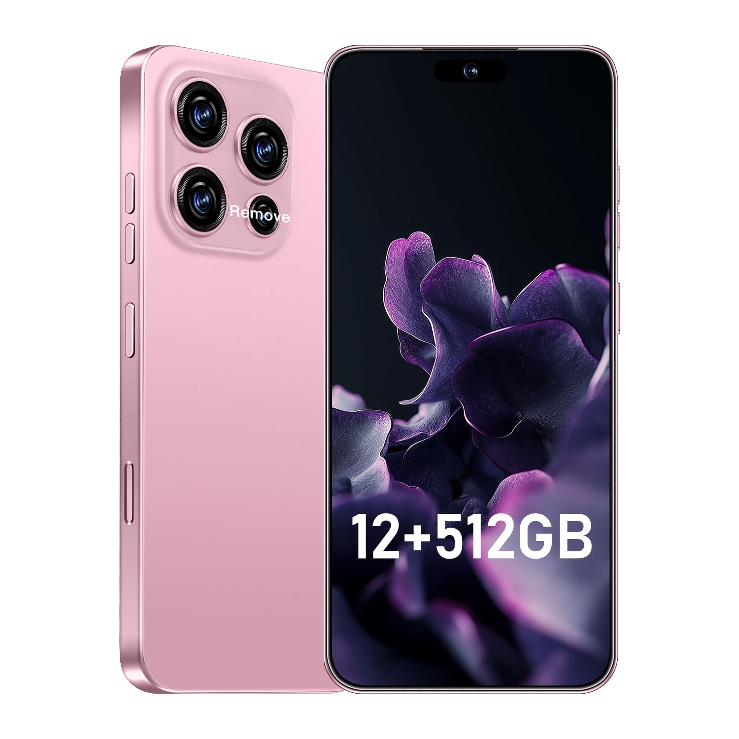 LOJSMA Unlocked 16PROMA X Smartphone: 6.99" HD+ Display, 7000mAh Long-Lasting Battery, 12GB+512GB Massive Storage, 108MP AI Camera, High Performance